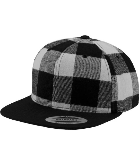 Flexfit Yupoong Checked Flanell Snapback