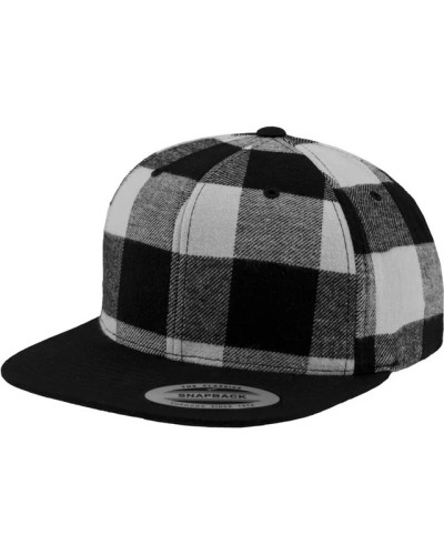 Checked Flanell Snapback
