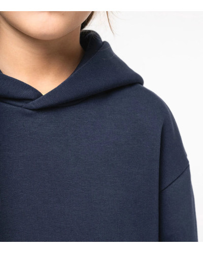 Native Spirit Eco-Friendly Kids' Oversize Hooded Sweatshirt