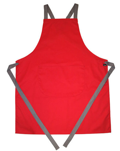 Apron With Grey Ties Crossover