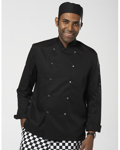 Long Sleeve Snap Stud Fastening Jacket