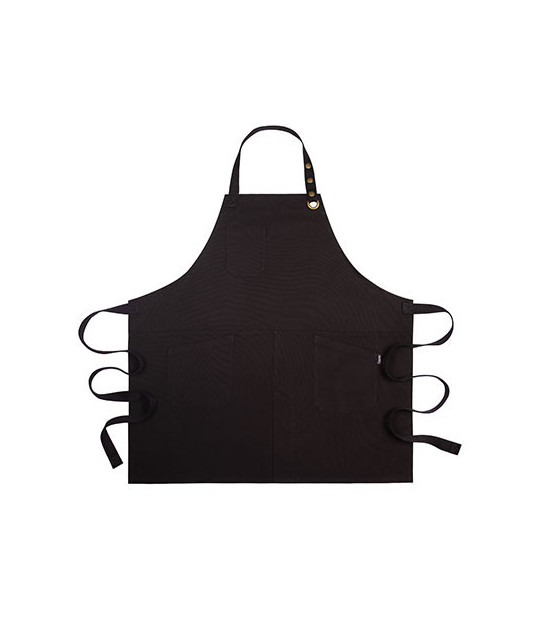 Canvas Apron with Brass Eyelets