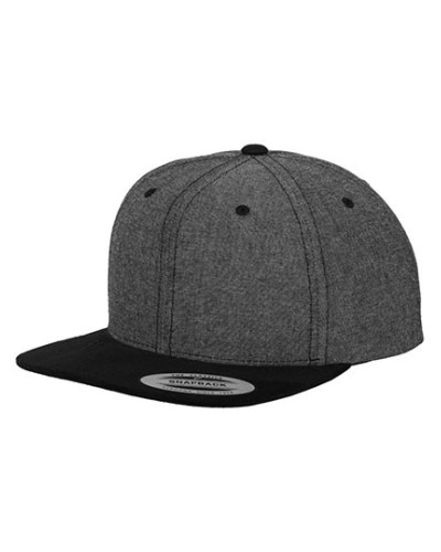 Flexfit Yupoong Chambray-Suede Snapback
