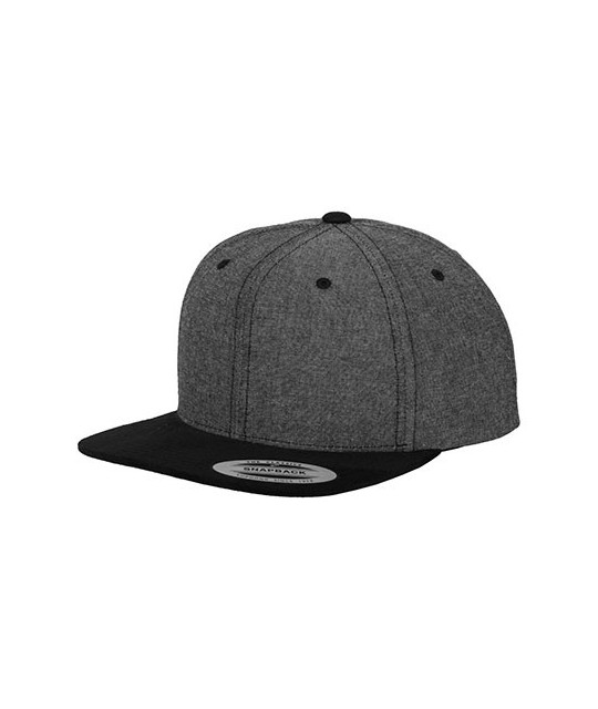 Flexfit Yupoong Chambray-Suede Snapback
