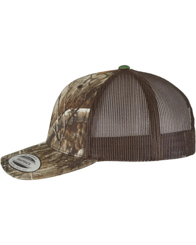 Flexfit Yupoong RealTree Camo Retro Trucker Cap