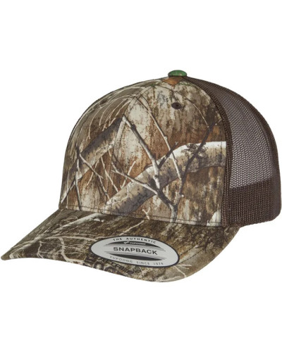Flexfit Yupoong RealTree Camo Retro Trucker Cap