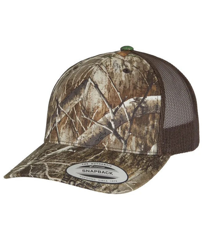 Flexfit Yupoong RealTree Camo Retro Trucker Cap