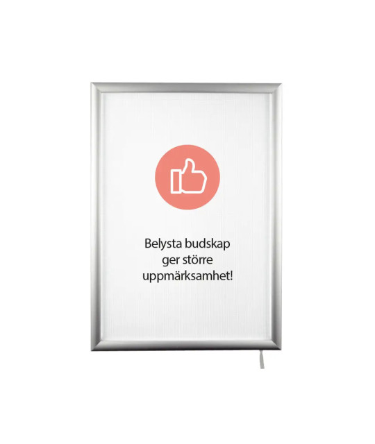Magnetic LED lightbox 70x100