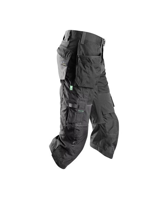 Work trousers+ in three-quarter length with holster pockets
