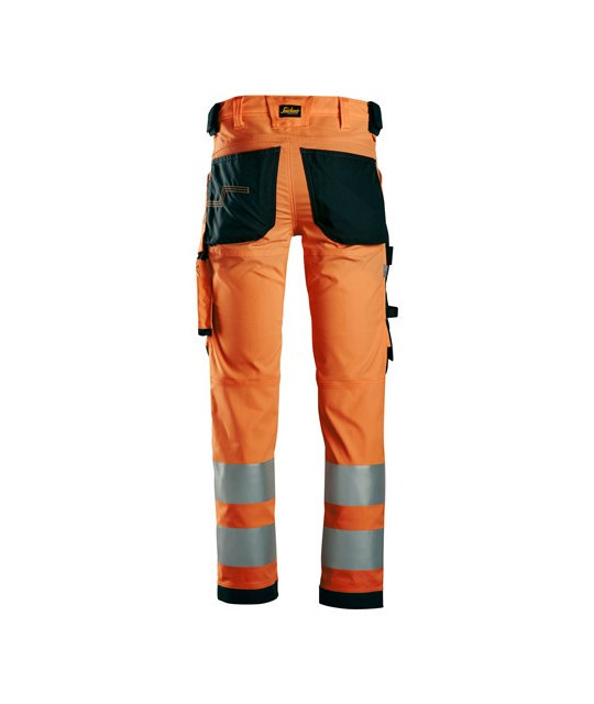 Warning pants with stretch, class 2