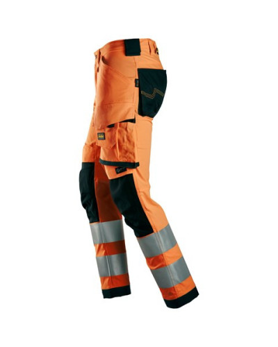 Warning pants with stretch, class 2