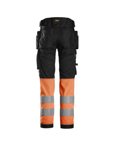 Snickers Workwear Varselbyxa med stretch och hölsterfickor, varsel ...