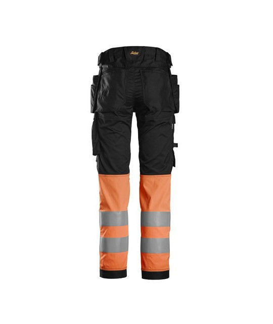 Snickers Workwear Varselbyxa med stretch och hölsterfickor, varsel ...