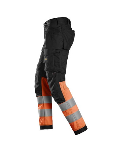 Snickers Workwear Varselbyxa med stretch och hölsterfickor, varsel ...