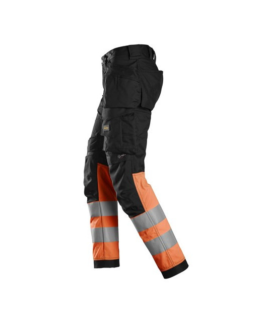 Snickers Workwear Varselbyxa med stretch och hölsterfickor, varsel ...