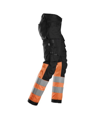Snickers Workwear Varselbyxa med stretch och hölsterfickor, varsel ...