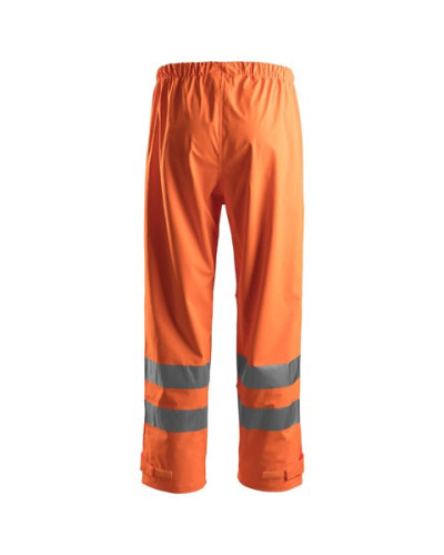 Snickers Workwear Regnbyxa PU, varsel klass 2