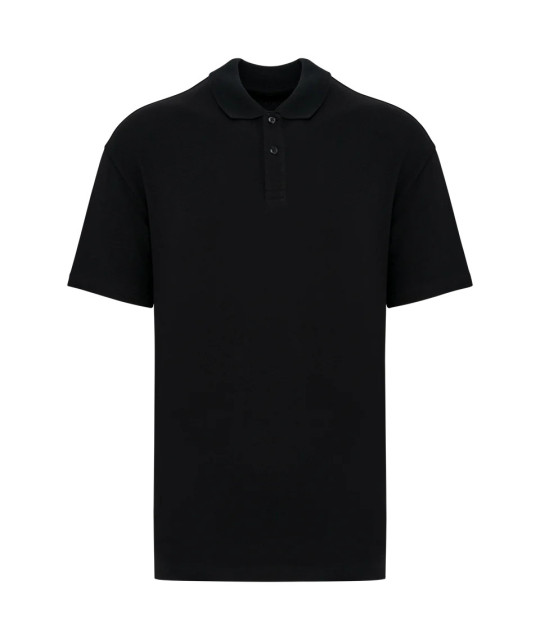 Native Spirit Eco-Friendly Men's Dropped Shoulders Pique Knit Polo ...