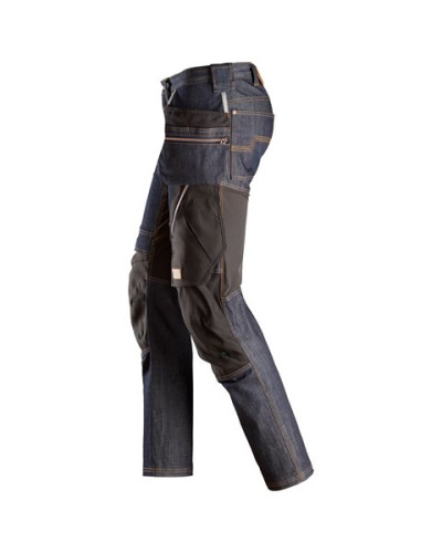 Snickers Workwear Denim Arbetsbyxor+ med hölsterfickor