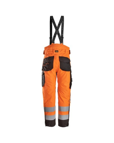 Snickers Workwear AllroundWork, vattentäta byxor 37,5®, varsel klass 2