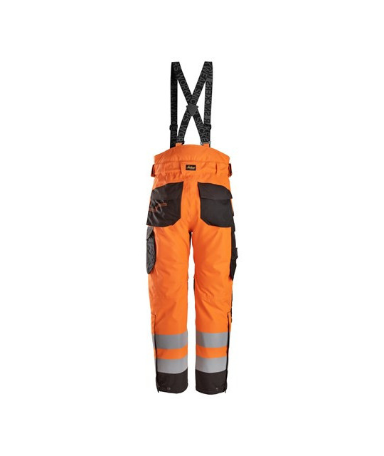 Snickers Workwear AllroundWork, vattentäta byxor 37,5®, varsel klass 2