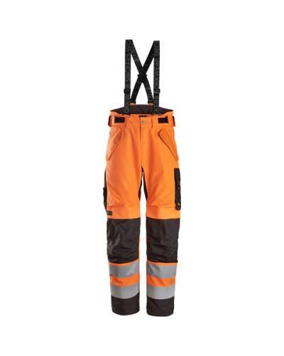 Snickers Workwear AllroundWork, vattentäta byxor 37,5®, varsel klass 2