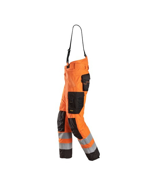 Snickers Workwear AllroundWork, vattentäta byxor 37,5®, varsel klass 2