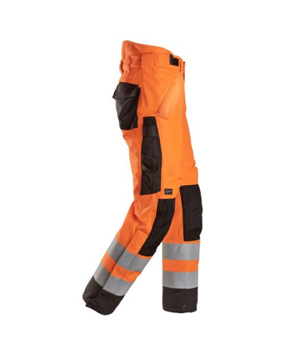 Snickers Workwear AllroundWork, vattentäta byxor 37,5®, varsel klass 2
