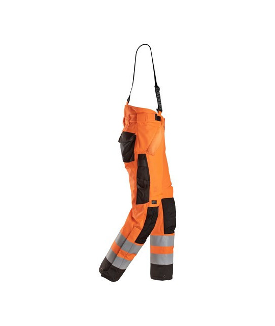 Snickers Workwear AllroundWork, vattentäta byxor 37,5®, varsel klass 2