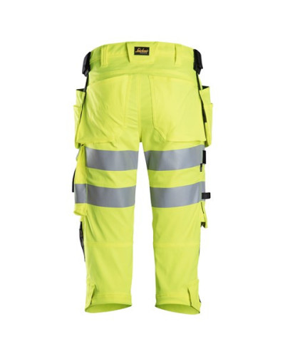 Snickers Workwear Piratbyxor med hölsterfickor, varsel klass 1/2