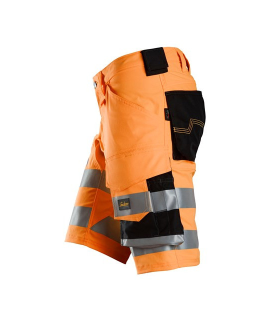 Snickers Workwear Varselshorts med stretch, klass 1