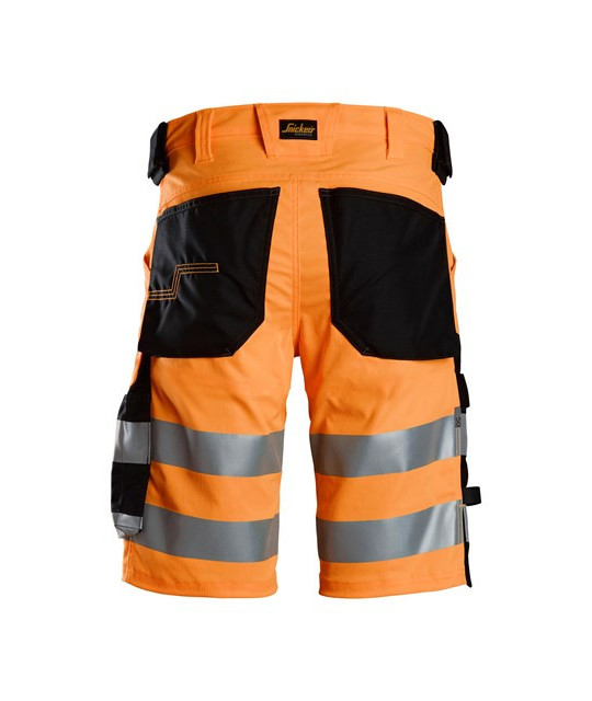 Snickers Workwear Varselshorts med stretch, klass 1