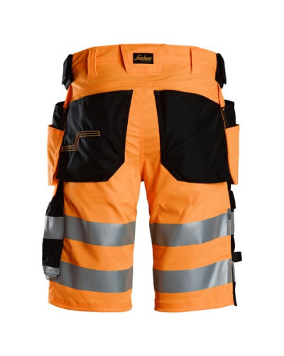 Snickers Workwear Varselshorts i stretch med hölsterfickor, klass 1