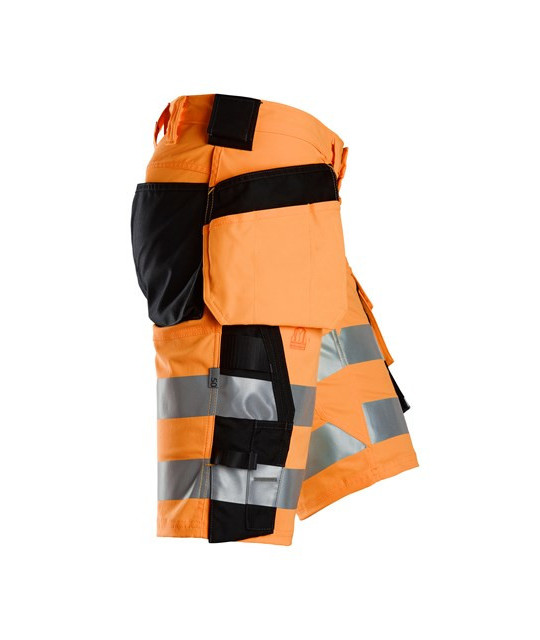Snickers Workwear Varselshorts i stretch med hölsterfickor, klass 1