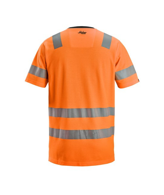 Snickers Workwear T-shirt, varsel klass 2