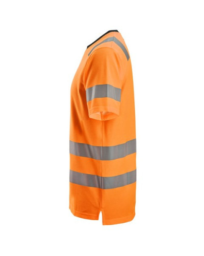 Snickers Workwear T-shirt, varsel klass 2