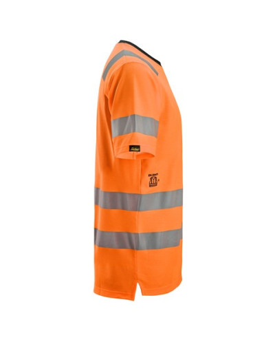 Snickers Workwear T-shirt, varsel klass 2