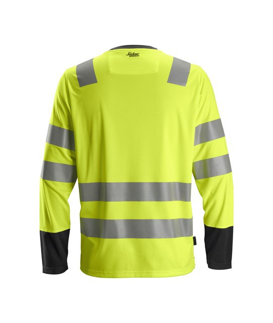 Long-sleeved high-visibility shirt class 2
