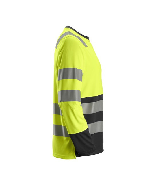 Long-sleeved high-visibility shirt class 2