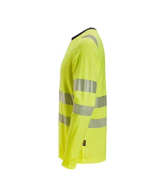 Snickers Workwear Långärmad T-shirt, varsel klass 3