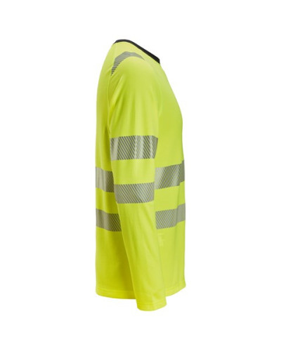 Snickers Workwear Långärmad T-shirt, varsel klass 3