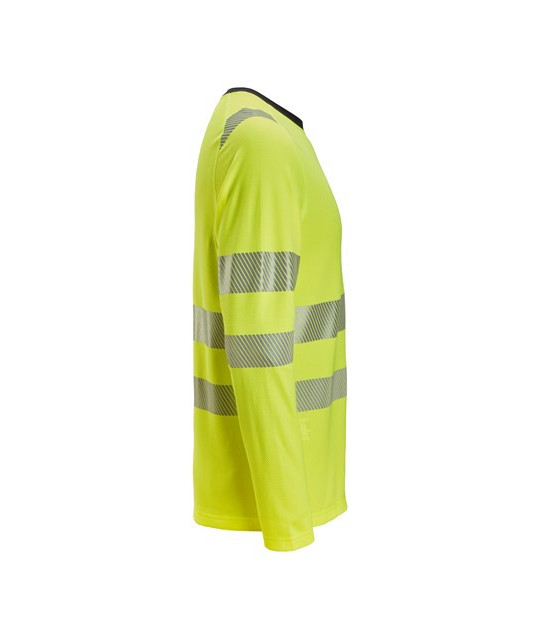 Snickers Workwear Långärmad T-shirt, varsel klass 3