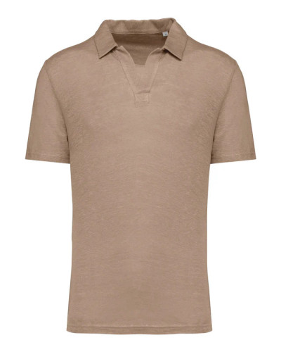 SPASS0 Men’s Linen Polo Shirt