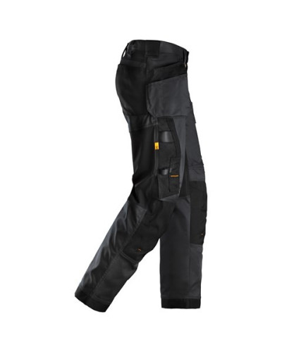 Stretch work trousers with holster pockets