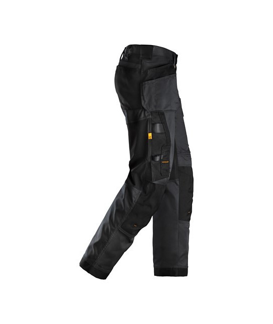 Stretch work trousers with holster pockets