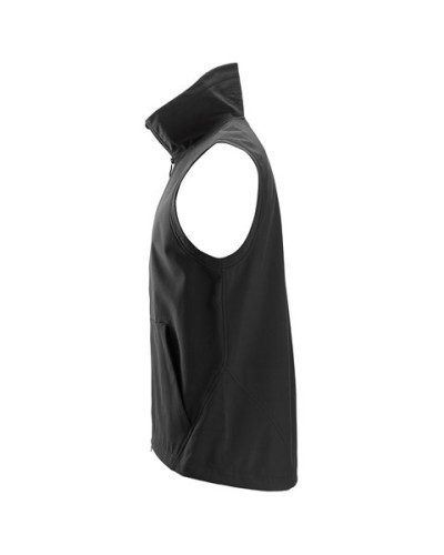 Windproof soft shell vest