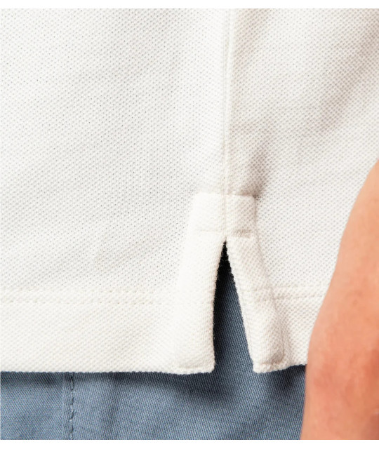 Men's Eco-Friendly Piqué Knit Polo Shirt