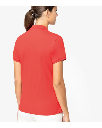 Native Spirit Ladies' Eco-Friendly Piqué Knit Polo Shirt