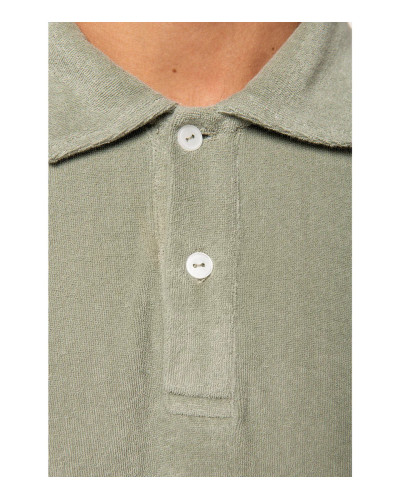 Native Spirit Men's Terry Towel polo shirt