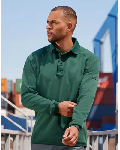 Heavy Duty Workwear Collar Sweatshirt